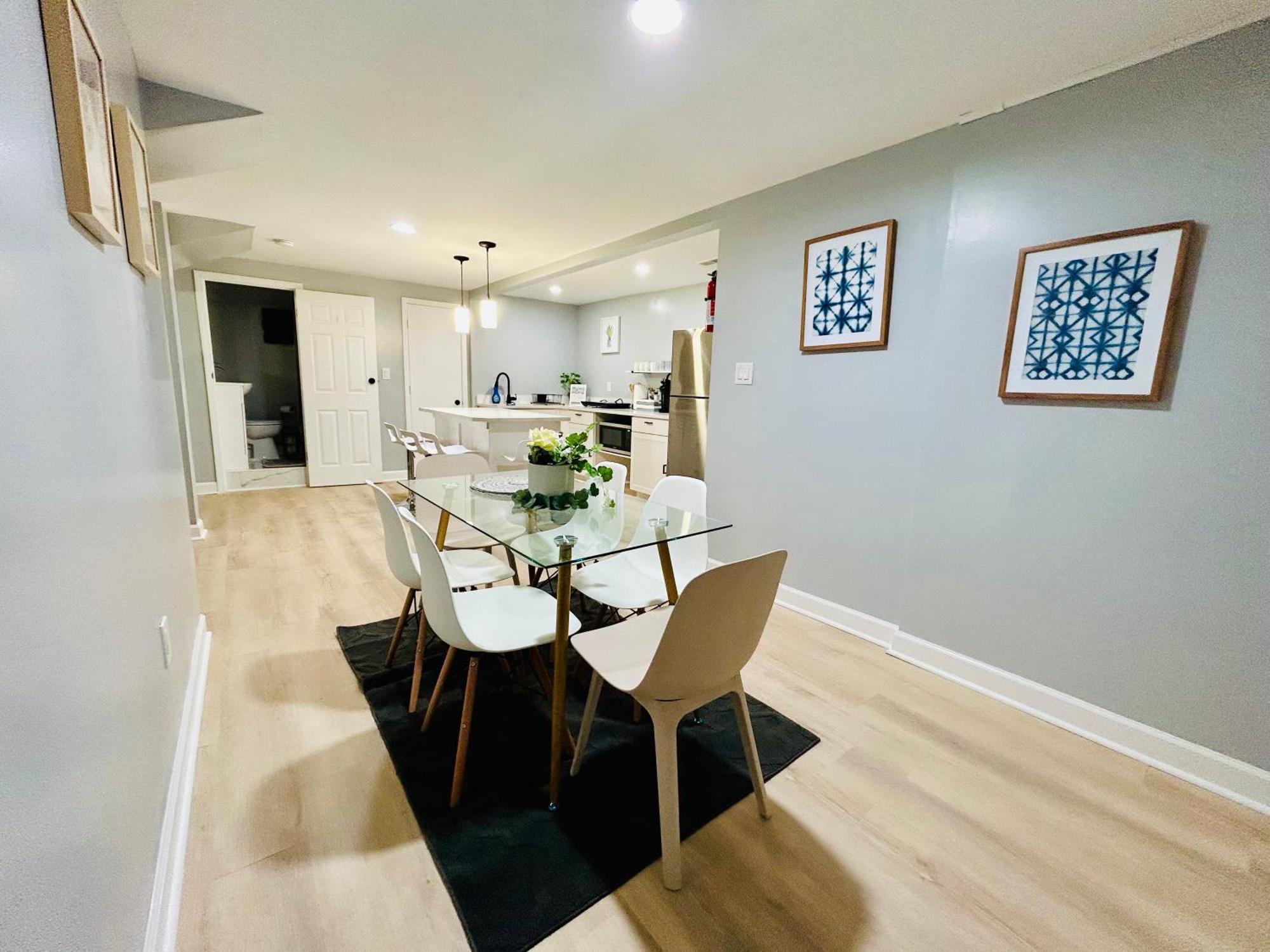Comfy Lower Lvl Apt With Jetted Tub Near Uptown And Unc Charlotte Exterior photo