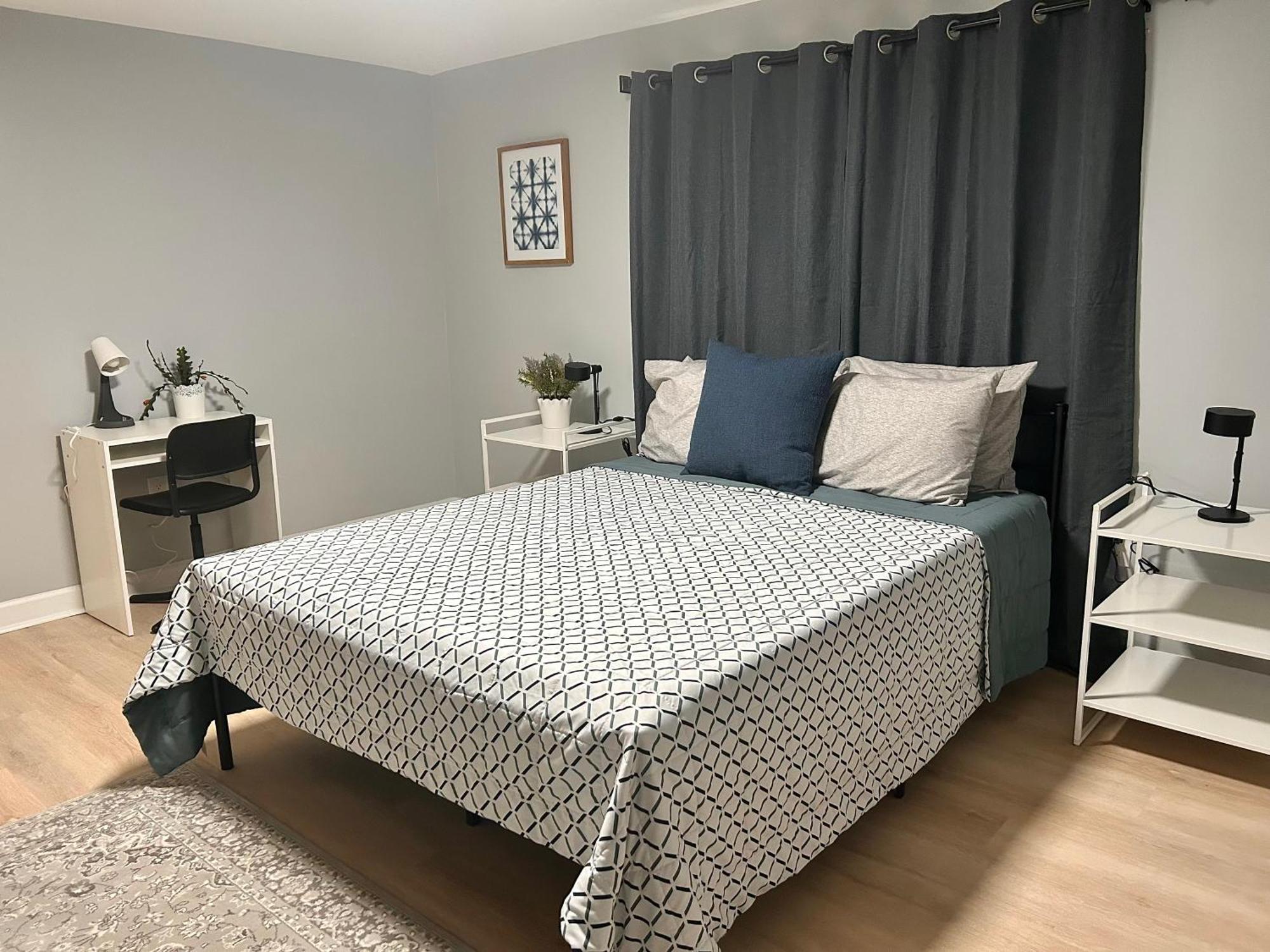 Comfy Lower Lvl Apt With Jetted Tub Near Uptown And Unc Charlotte Exterior photo